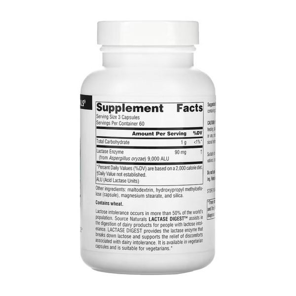 Lactase Digest 30mg - 180 caps. Фото 4