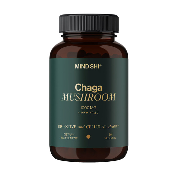 Chaga Mushroom 1000 mg - 60 vegcaps. Фото 4