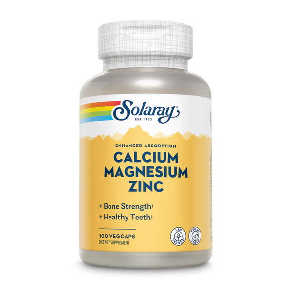 Calcium Magnesium Zinc - 100 vcaps. Фото 3