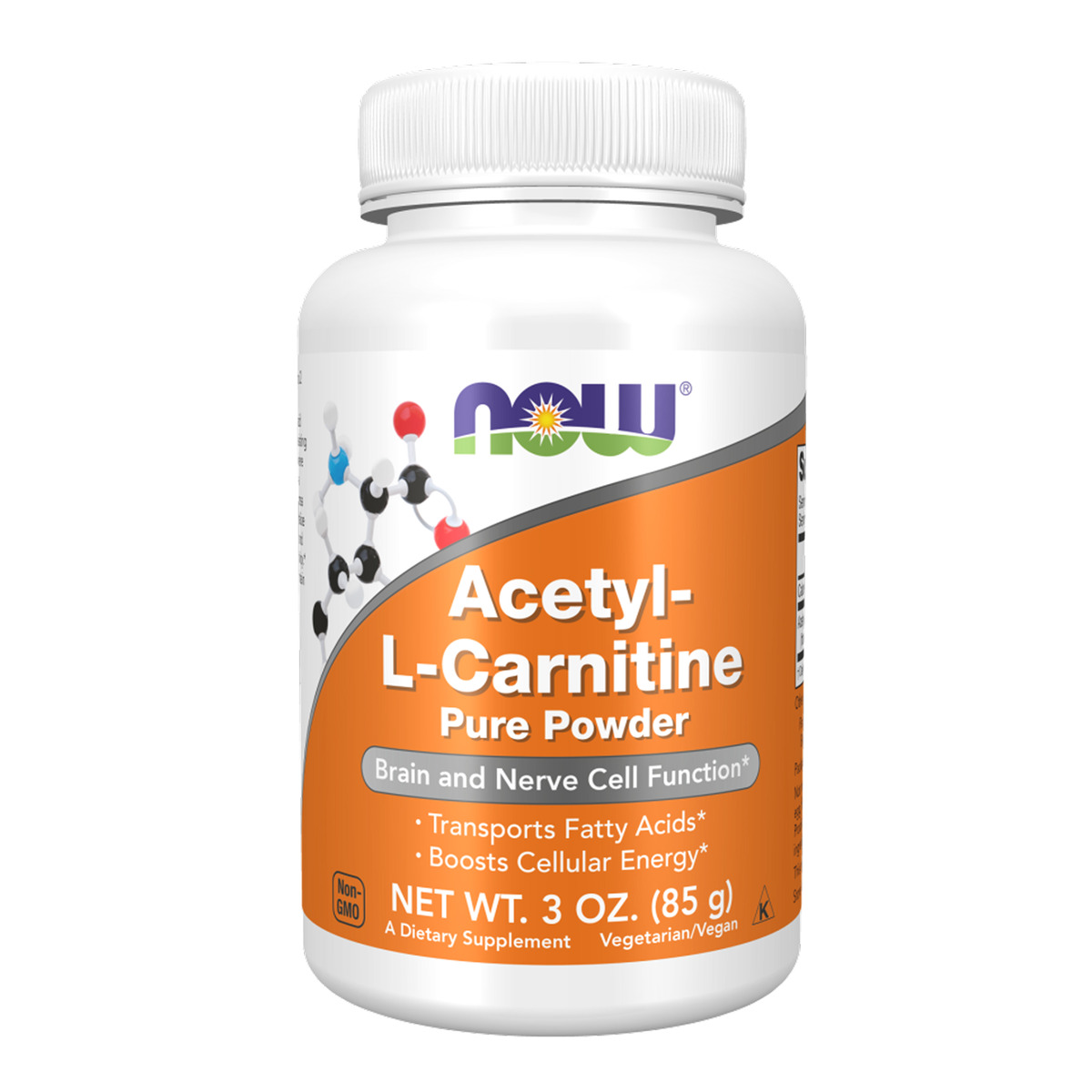 Acetyl L-Carnitine Pure Powder - 85g. Фото 4