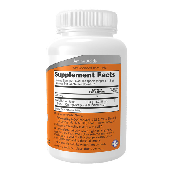 Acetyl L-Carnitine Pure Powder - 85g. Фото 2