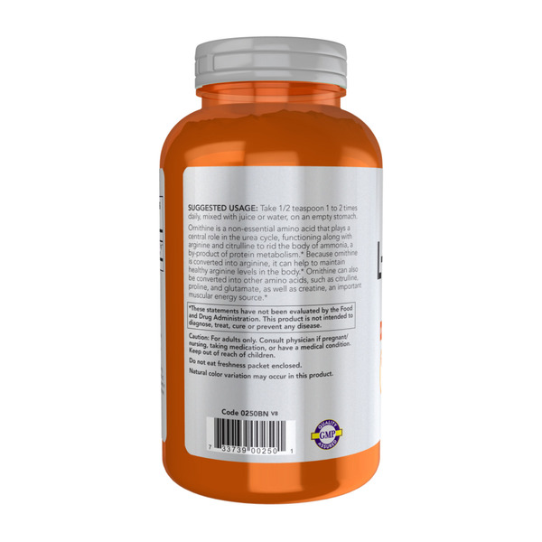 L-Ornithine Powder - 227g. Фото 6