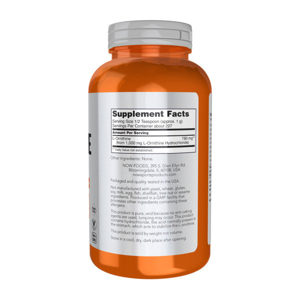 L-Ornithine Powder - 227g. Фото 5