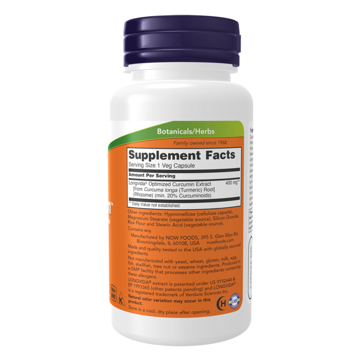 CurcuBrain™ 400mg - 50 vcaps. Фото 2