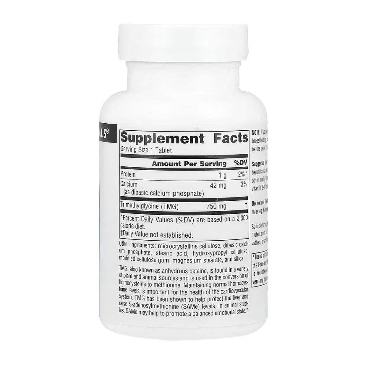 TMG 750mg - 60 tabs. Фото 2