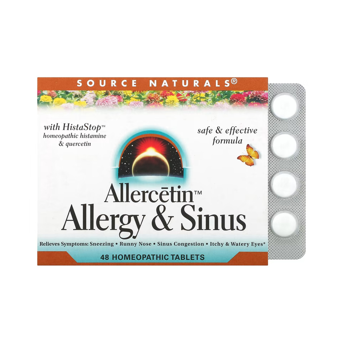Allercetin™ Allergy & Sinus - 48 tabs. Фото 3