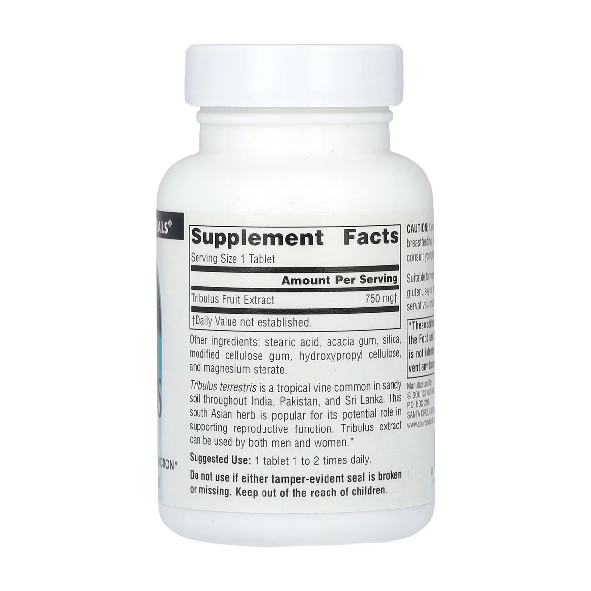 Tribulus Extract 750mg - 60 tabs. Фото 2