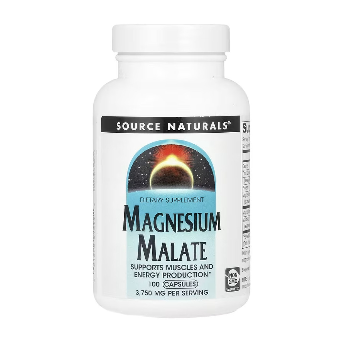 Magnesium Malate 625mg - 100 caps. Фото 3