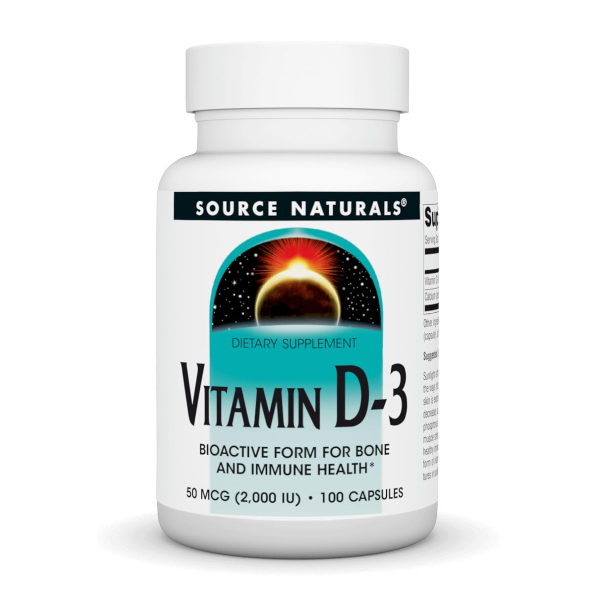 Vitamin D-3 2000 IU - 100 caps. Фото 3
