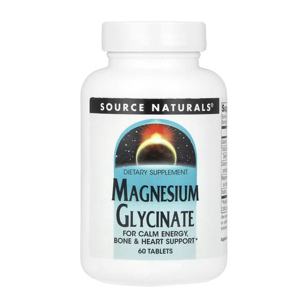 Magnesium Glycinate - 60 tabs. Фото 3