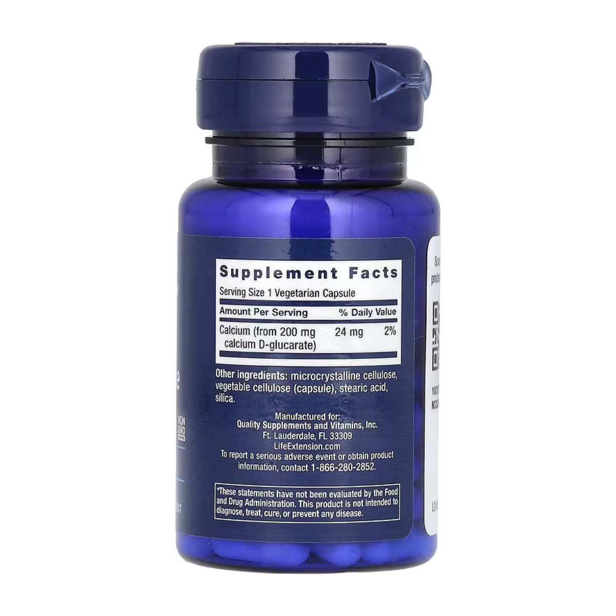 Calcium D-Glucarate 200mg - 60 vcaps. Фото 2