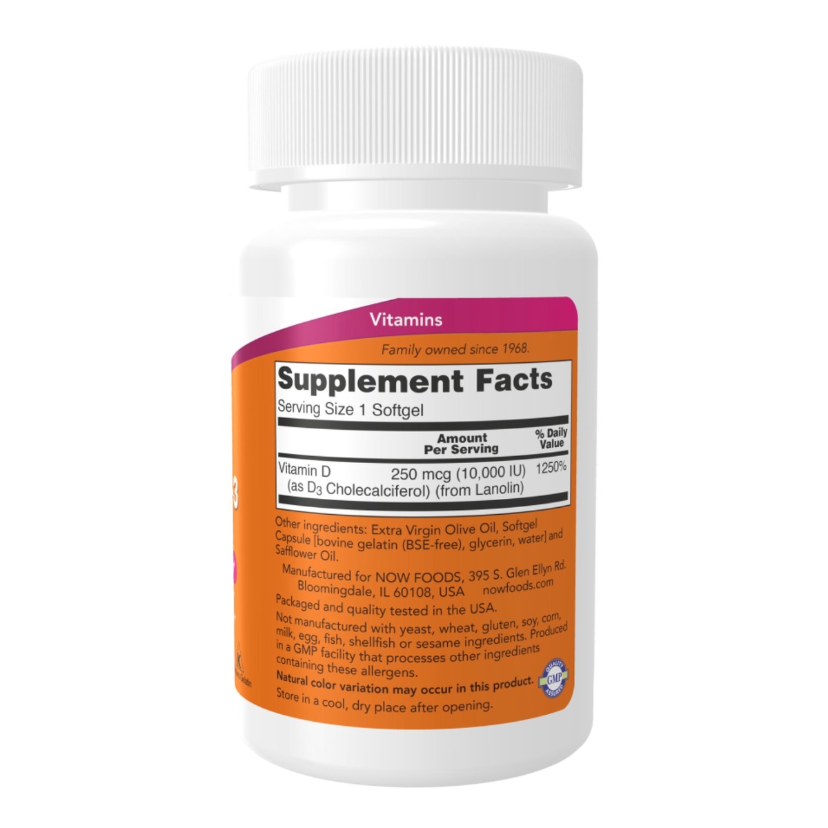 VIT D-3 10,000 IU - 30 sgels. Фото 2