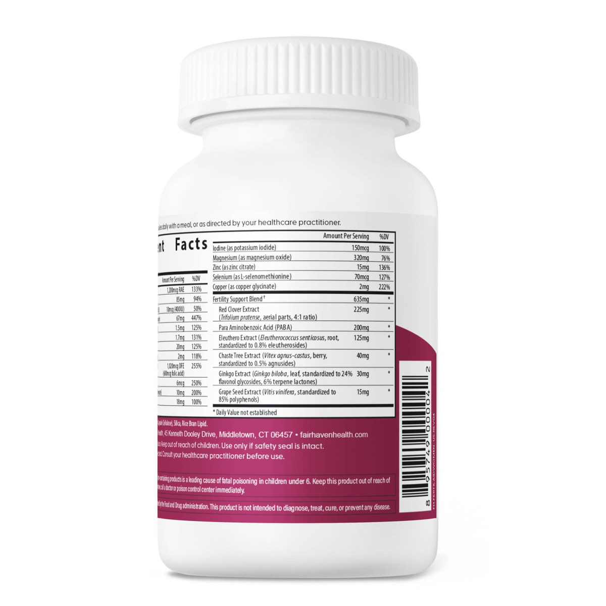 FertilAid® Multivitamin For Women - 90 caps. Фото 7