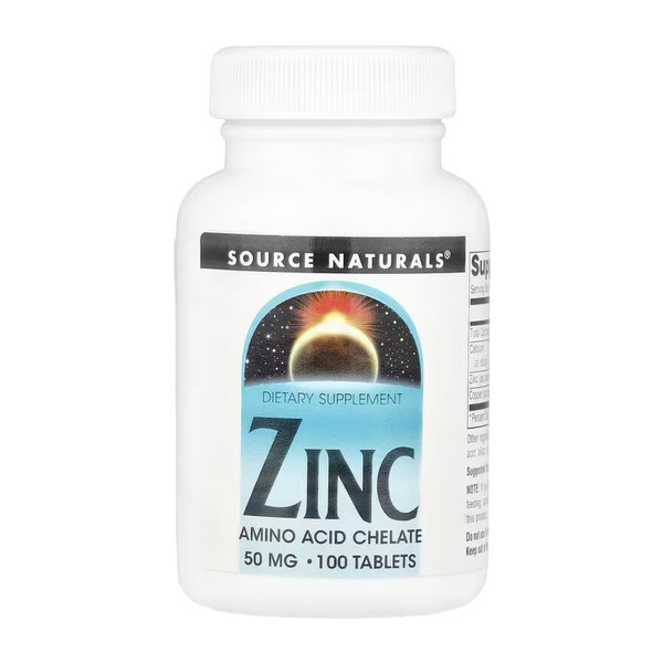 Zinc 50 mg - 100 tabs. Фото 3