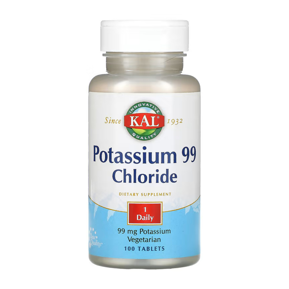 Potassium 99 Chloride - 100 tabs. Фото 3