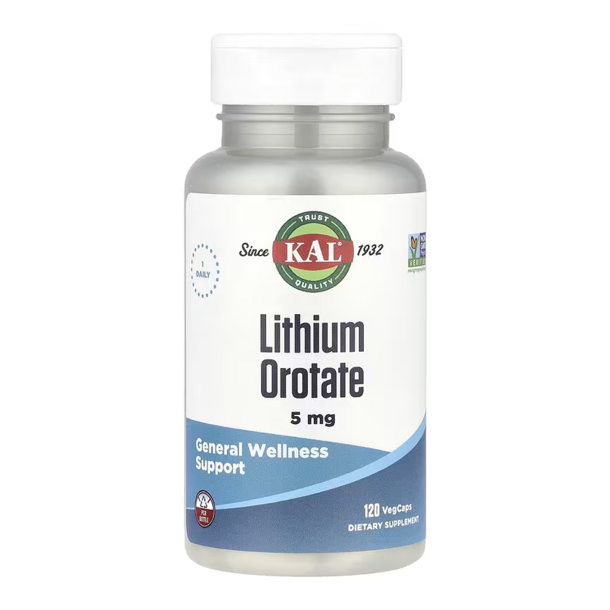 Lithium Orotate 5mg - 120 vcaps. Фото 3