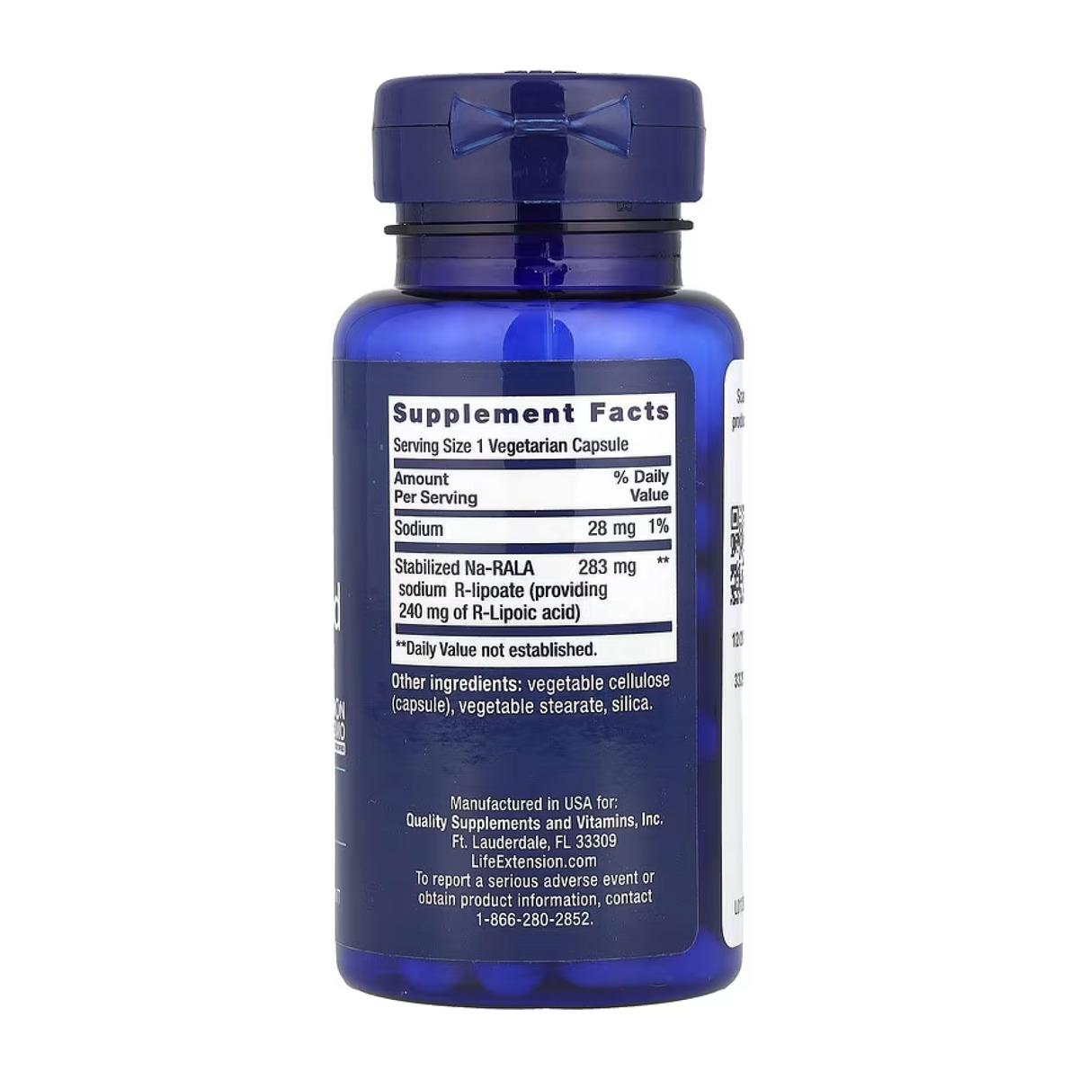 Super R-Lipoic Acid 240 mg - 60 vcaps. Фото 4
