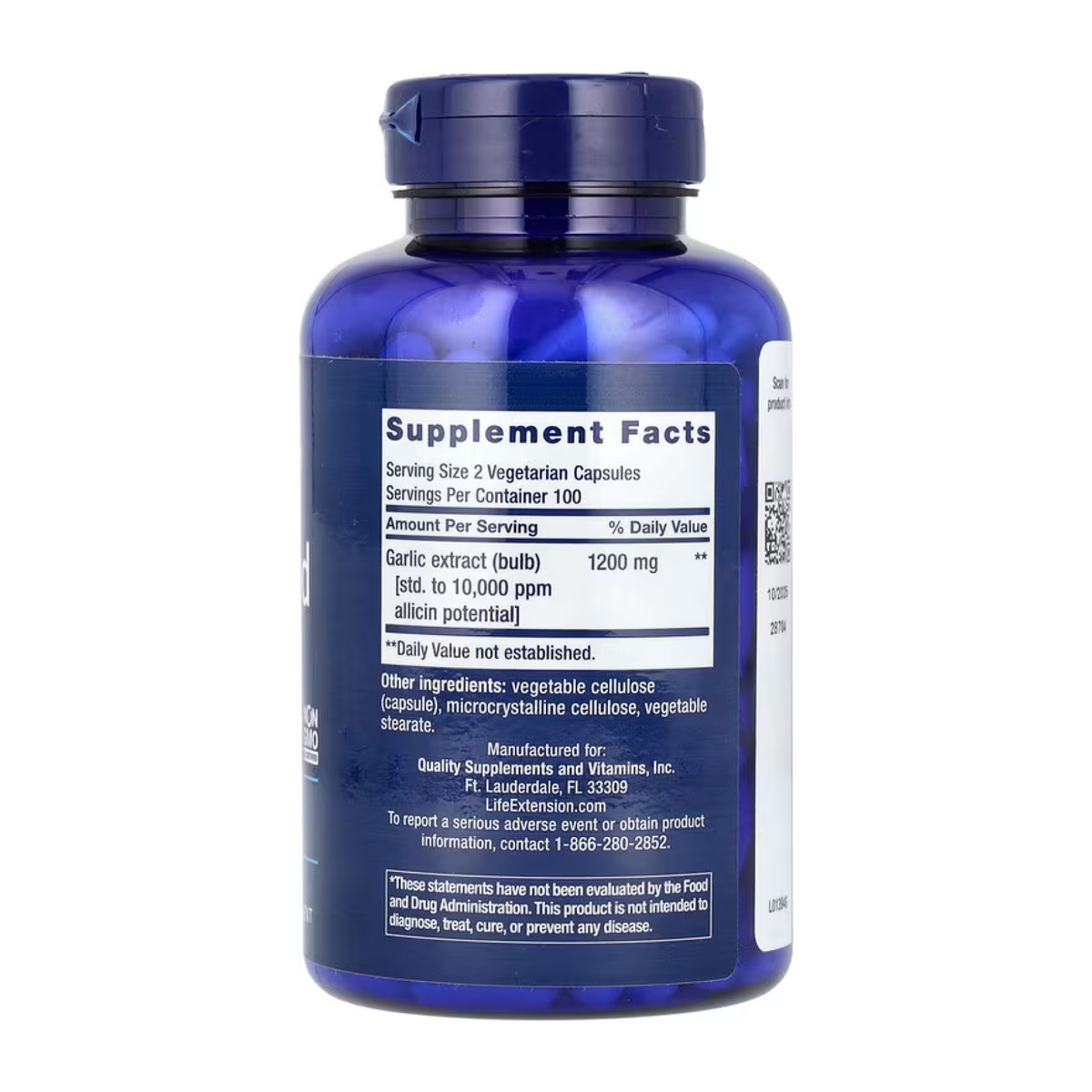 Optimized Garlic - 200 vcaps. Фото 4