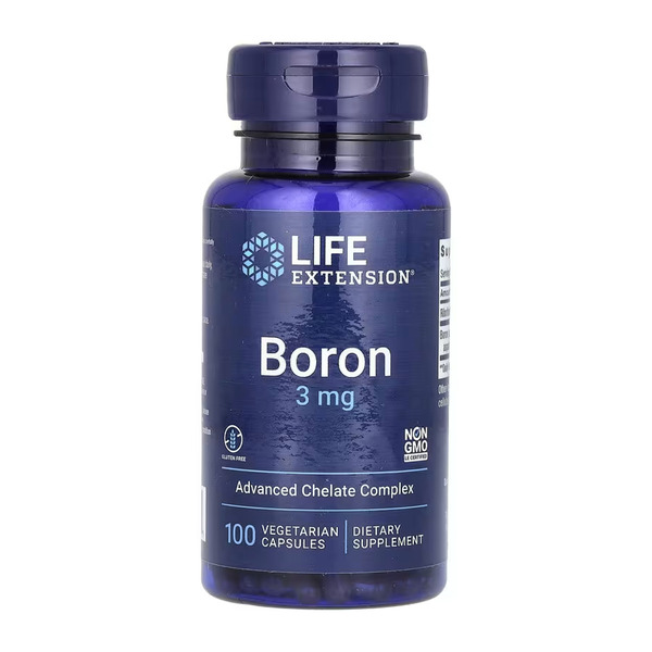 Boron 3 mg - 100 vcaps. Фото 3