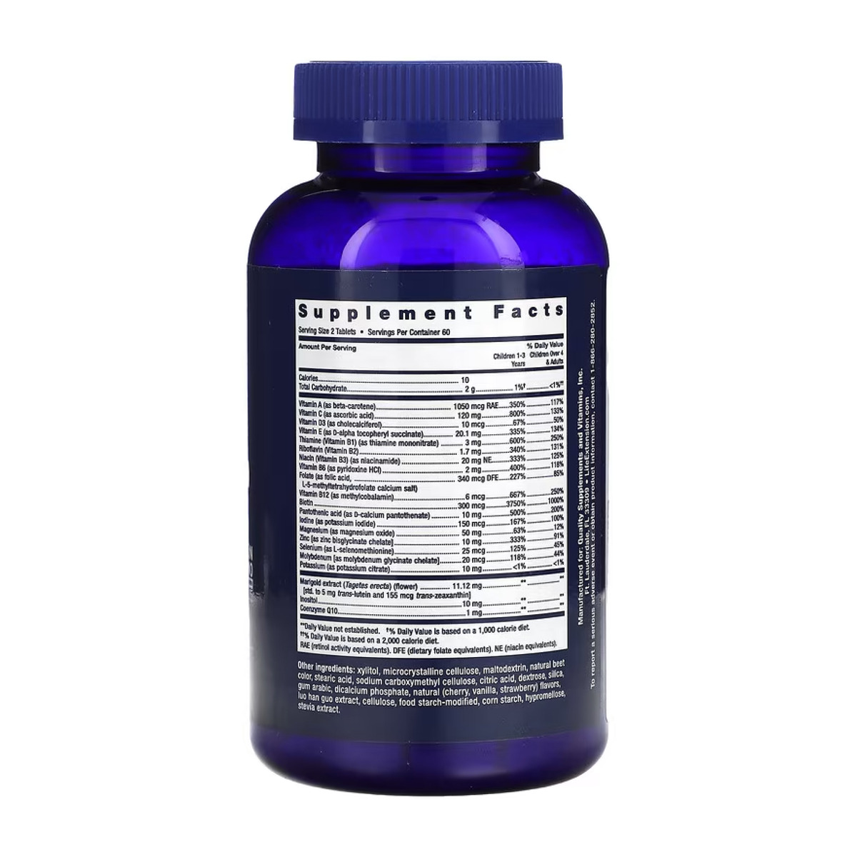 Children's Formula Life Extension Mix™ - 120 chewable tabs. Фото 2
