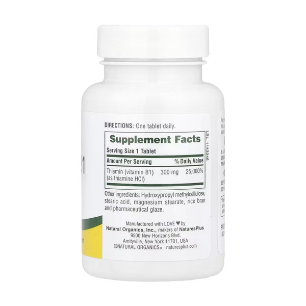 Vitamin B-1 300mg - 90 tabs. Фото 4