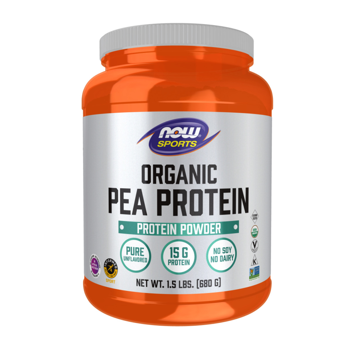 Organic Pea Protein - 680g. Фото 3
