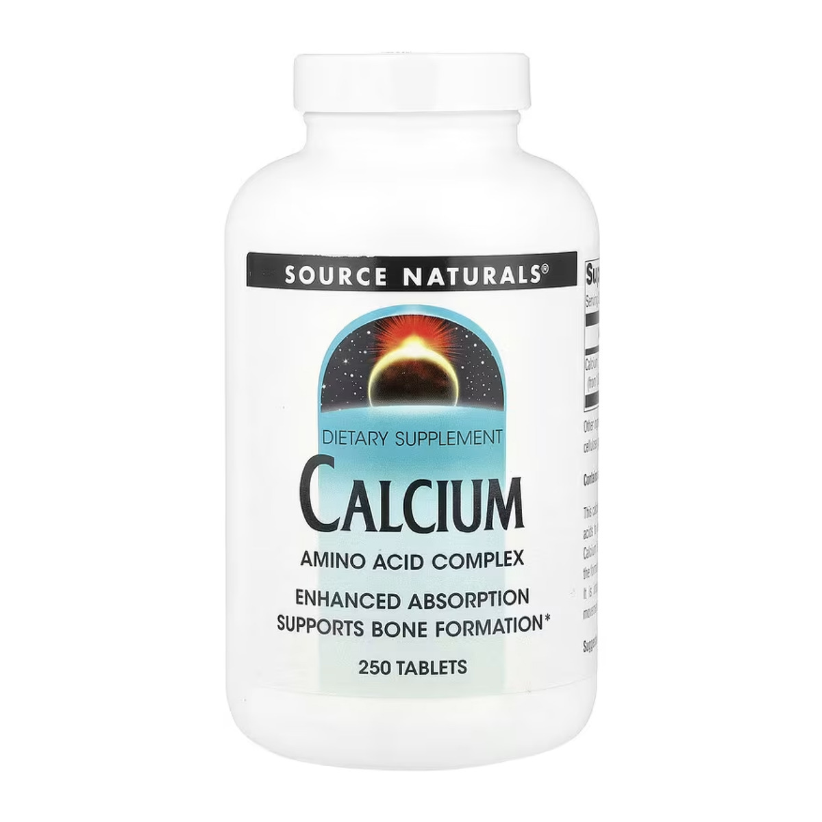Calcium 200mg - 250 tabs. Фото 3