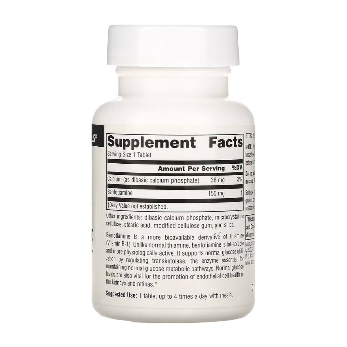 Benfotiamine 150mg - 60 tabs. Фото 4
