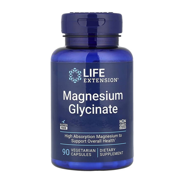Magnesium Glycinate - 90 vcaps. Фото 3