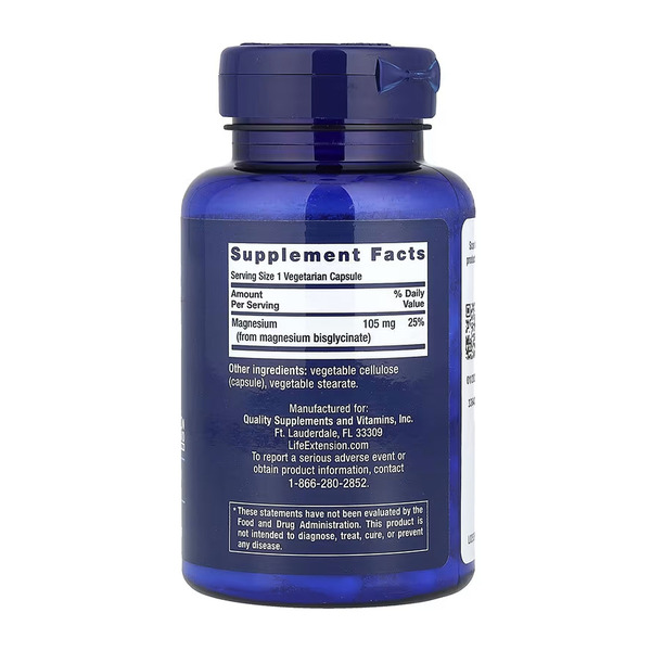 Magnesium Glycinate - 90 vcaps. Фото 4