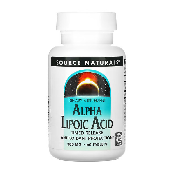 Alpha Lipoic Acid 300mg - 60 tabs. Фото 3