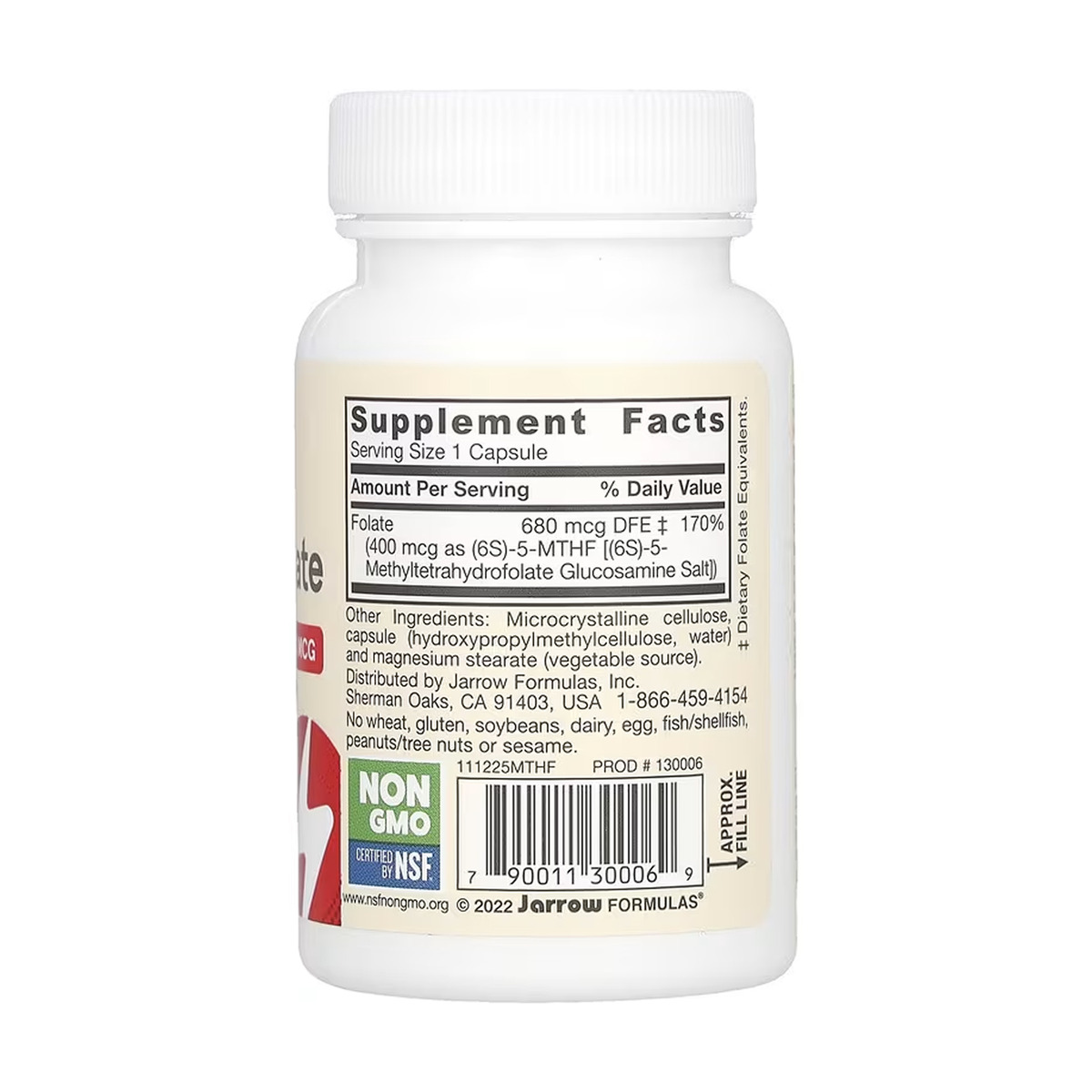 Methyl Folate - 60 vcaps. Фото 2