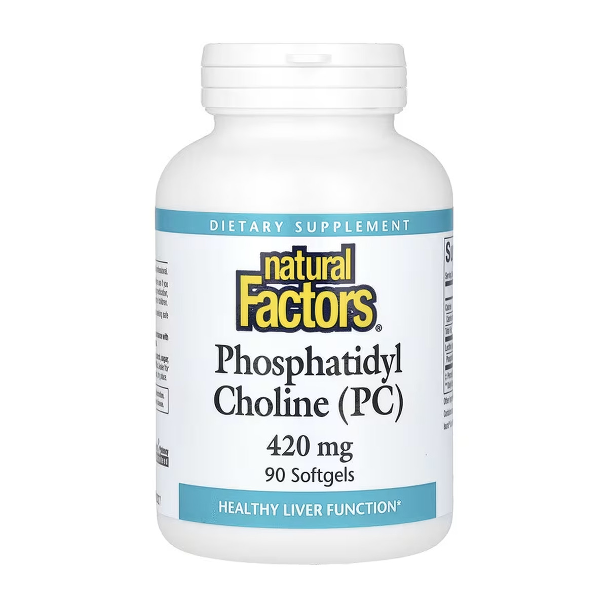 Phosphatidyl Choline (PC) 420mg - 90 softgels. Фото 3