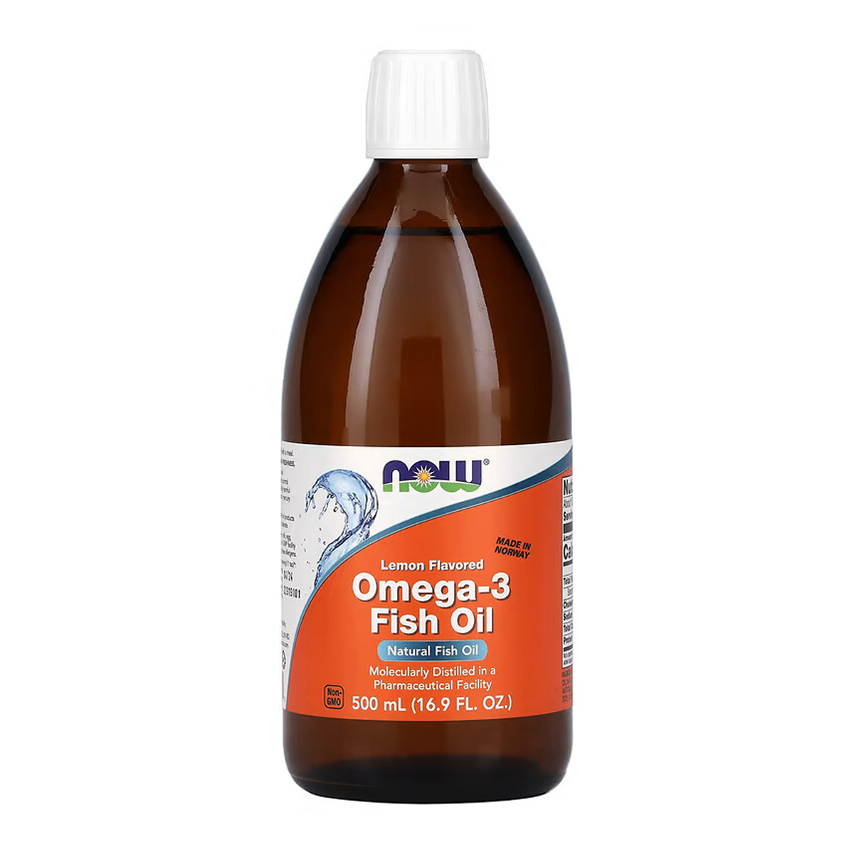 Omega-3 Fish Oil Liquid - 500ml. Фото 4