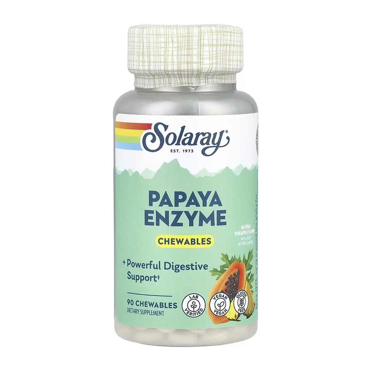 Papaya Enzyme - 90 chewables. Фото 3