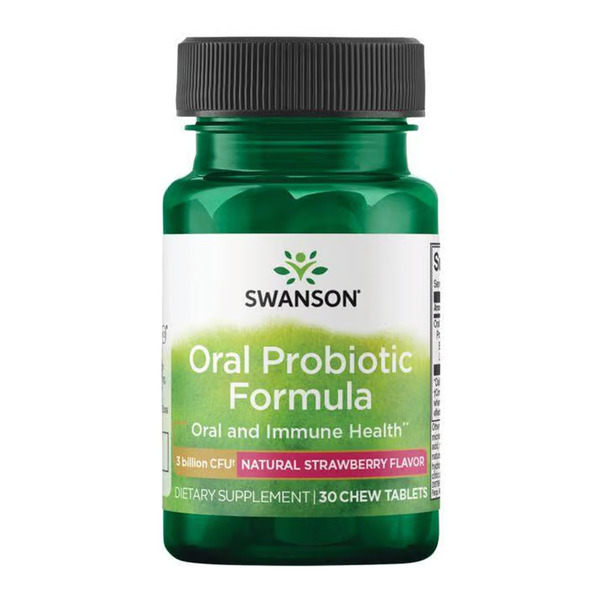 Oral Probiotic Formula 3 billion Cfu - 30 tabs Natural Strawberry. Фото 3