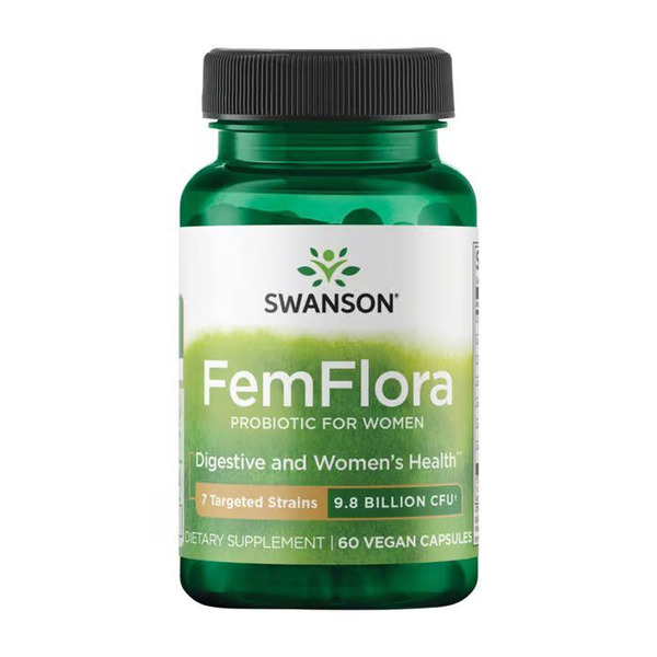 Femflora Probiotic for Women 9.8 Billion - 60 caps. Фото 3