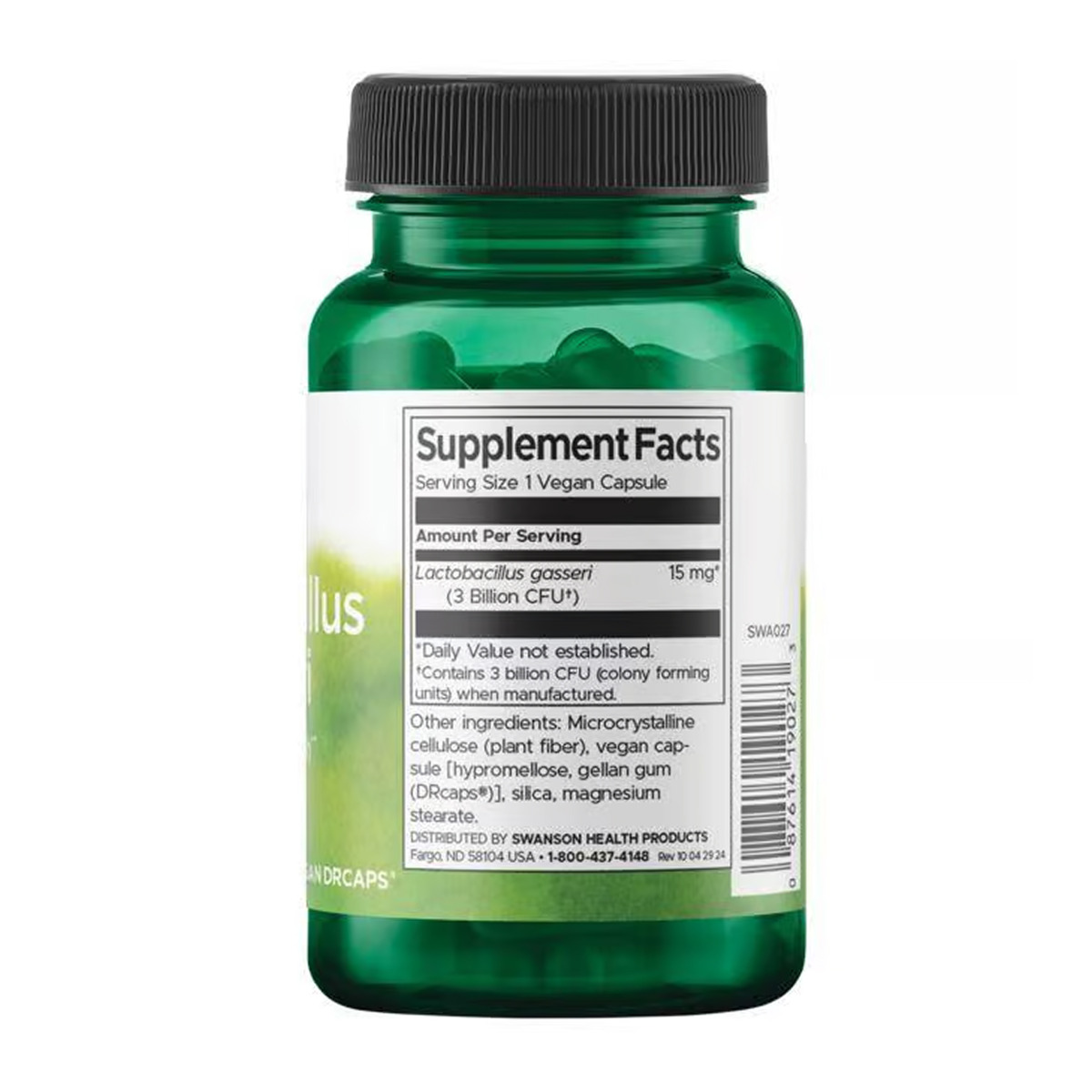 Lactobacillus Gasseri 3 Billion Cfu - 60 vcaps. Фото 4