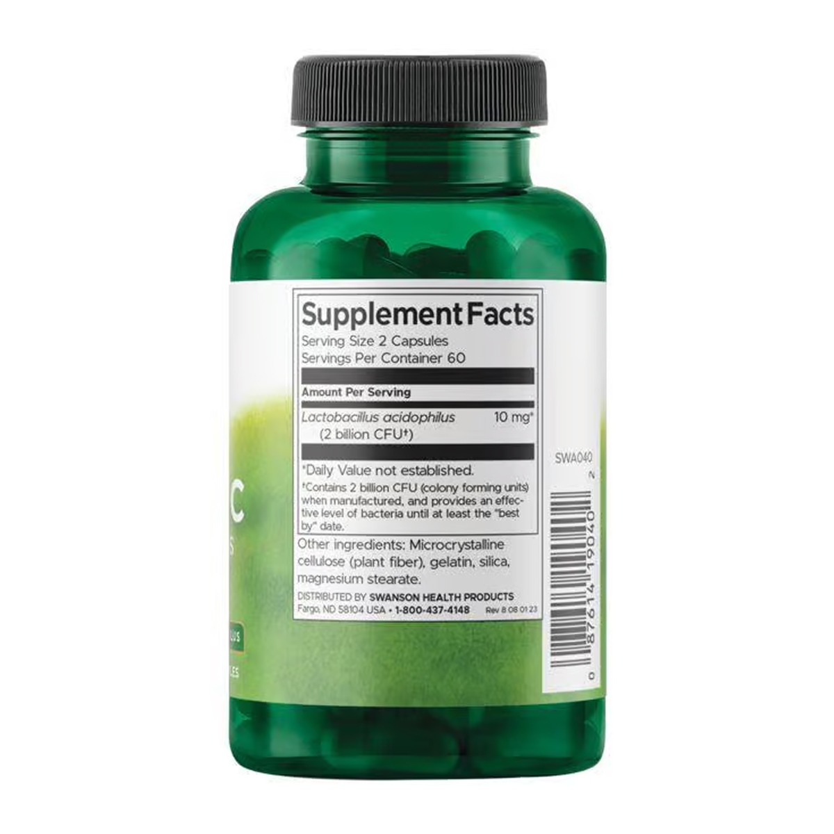 Probiotic for Daily Wellness 1 Billion Cfu - 120 caps. Фото 2