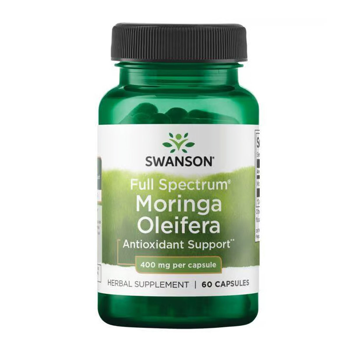 Full Spectrum Moringa Oleifera 400mg - 60 caps. Фото 3
