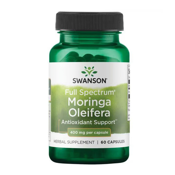 Full Spectrum Moringa Oleifera 400mg - 60 caps. Фото 3