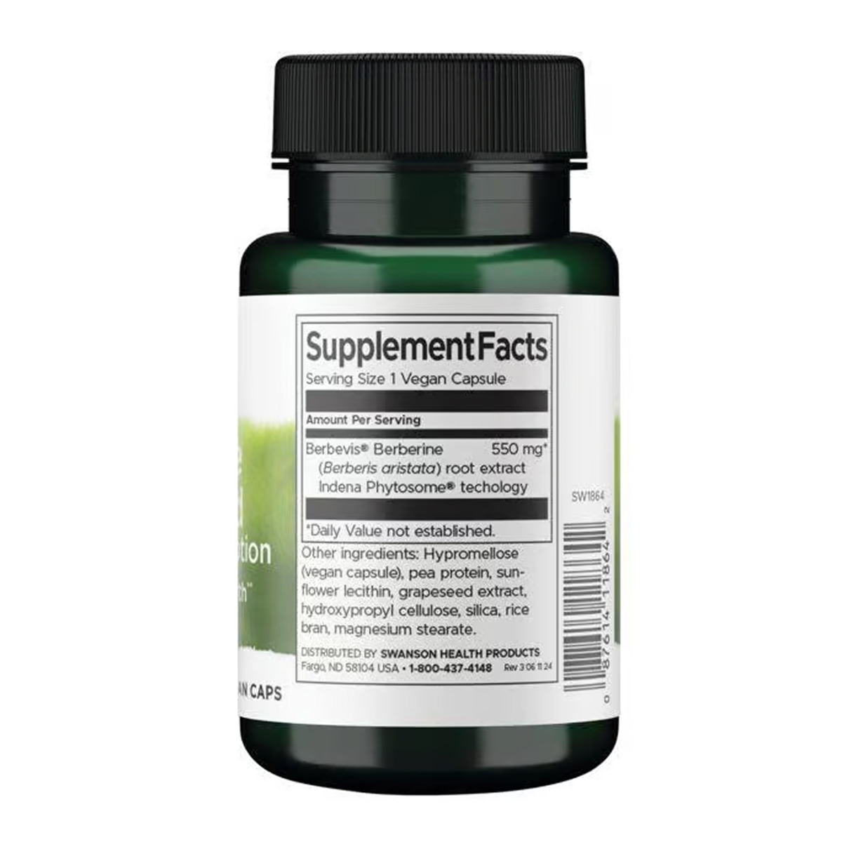 Berberine Advanced Enhanced Absorption - 30 vcaps. Фото 4