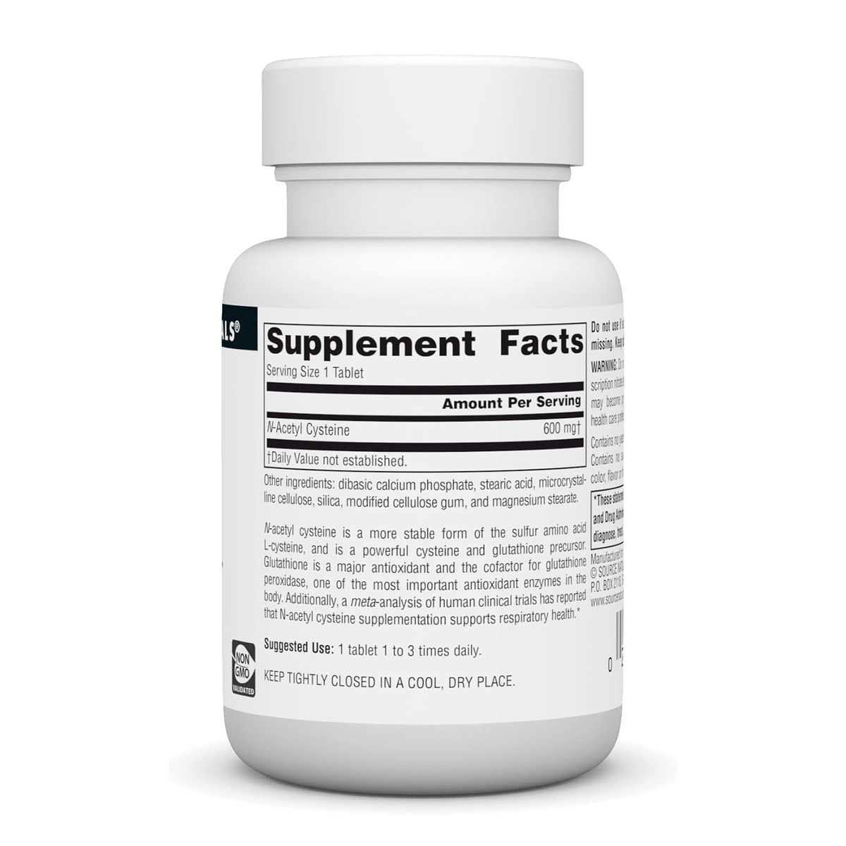 N-Acetyl Cysteine 600mg - 30 tabs. Фото 4