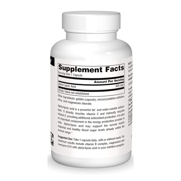 Alpha Lipoic Acid 600mg - 30 caps. Фото 4