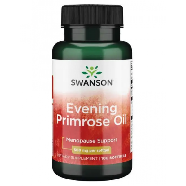 Evening Primrose Oil 500mg - 100 softgels. Фото 3
