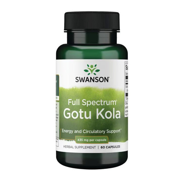 Full Spectrum Gotu Kola 435mg - 60 caps. Фото 3