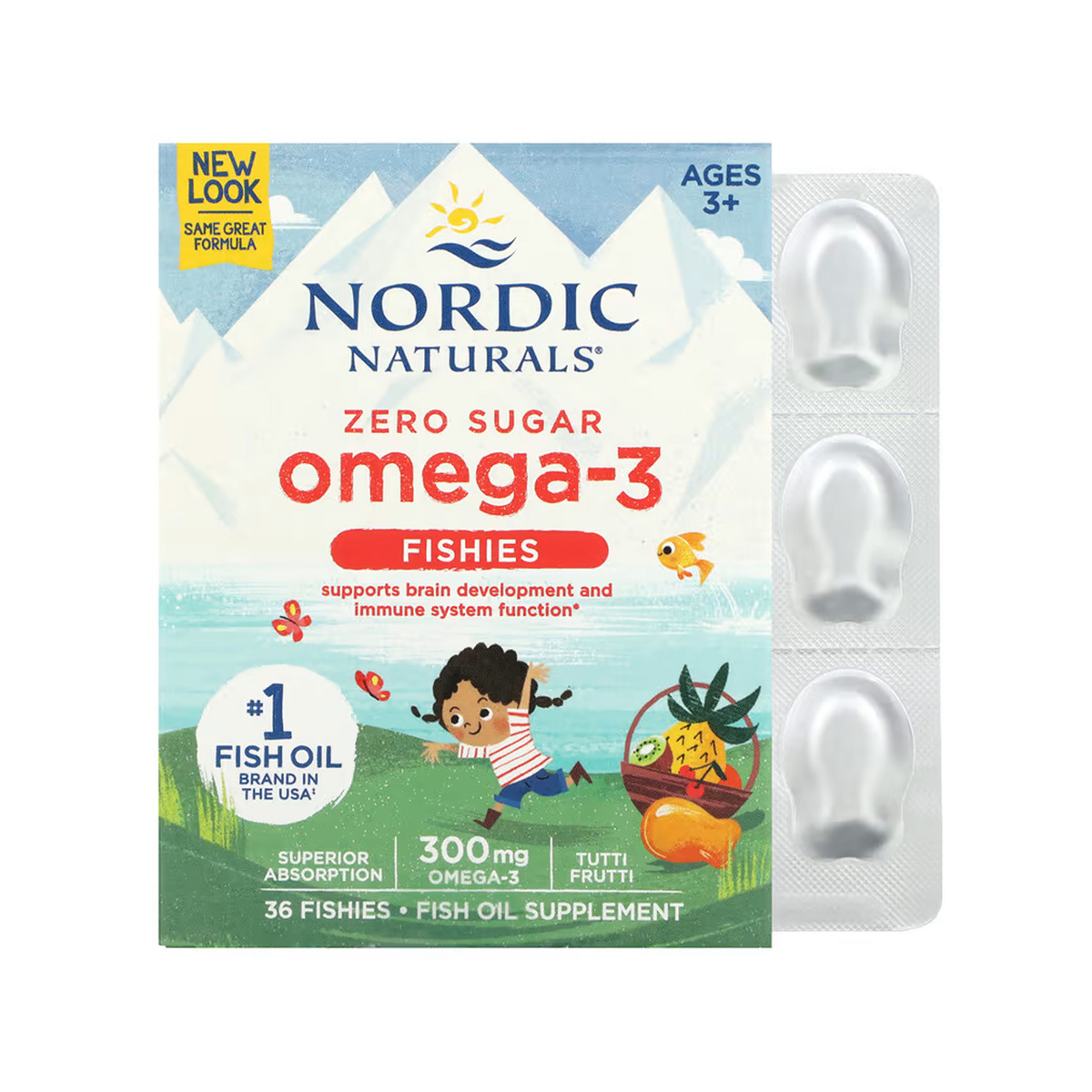 Nordic Omega-3 - 36 Fishies