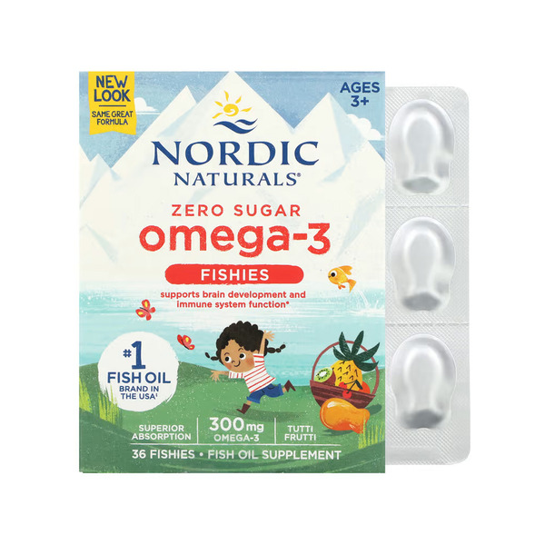 Nordic Omega-3 - 36 Fishies. Фото 3