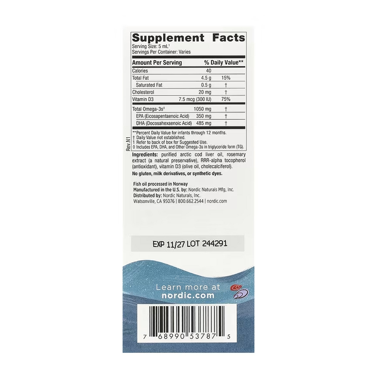 Baby's DHA - 60 ml. Фото 2