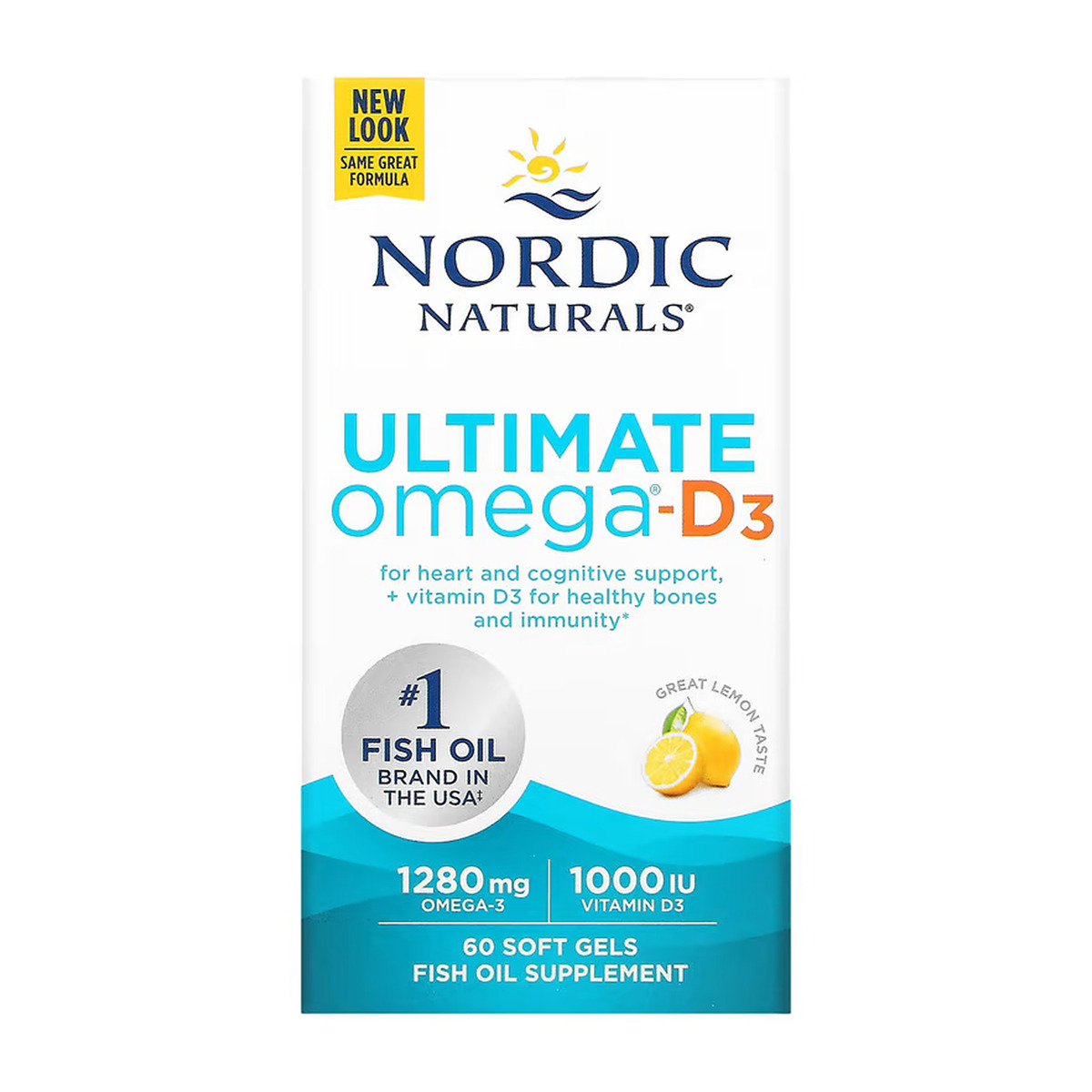 Ultimate Omega-D3 - 60 softgels. Фото 4
